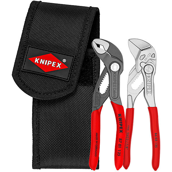 KNIPEX Mini-Zangenset Werkzeuggürteltasche 00 20 72 V04